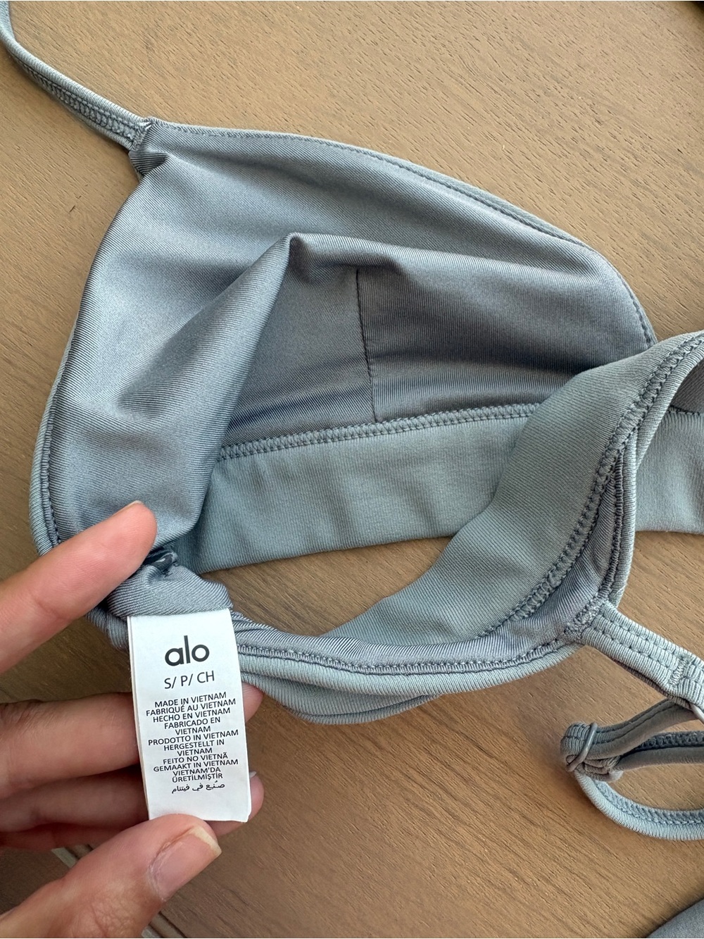 Alo Yoga lunar Grey Set Size Small - Picture 4 of 10